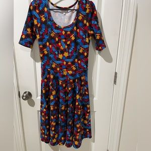 Medium Lularoe Nicole Dress
